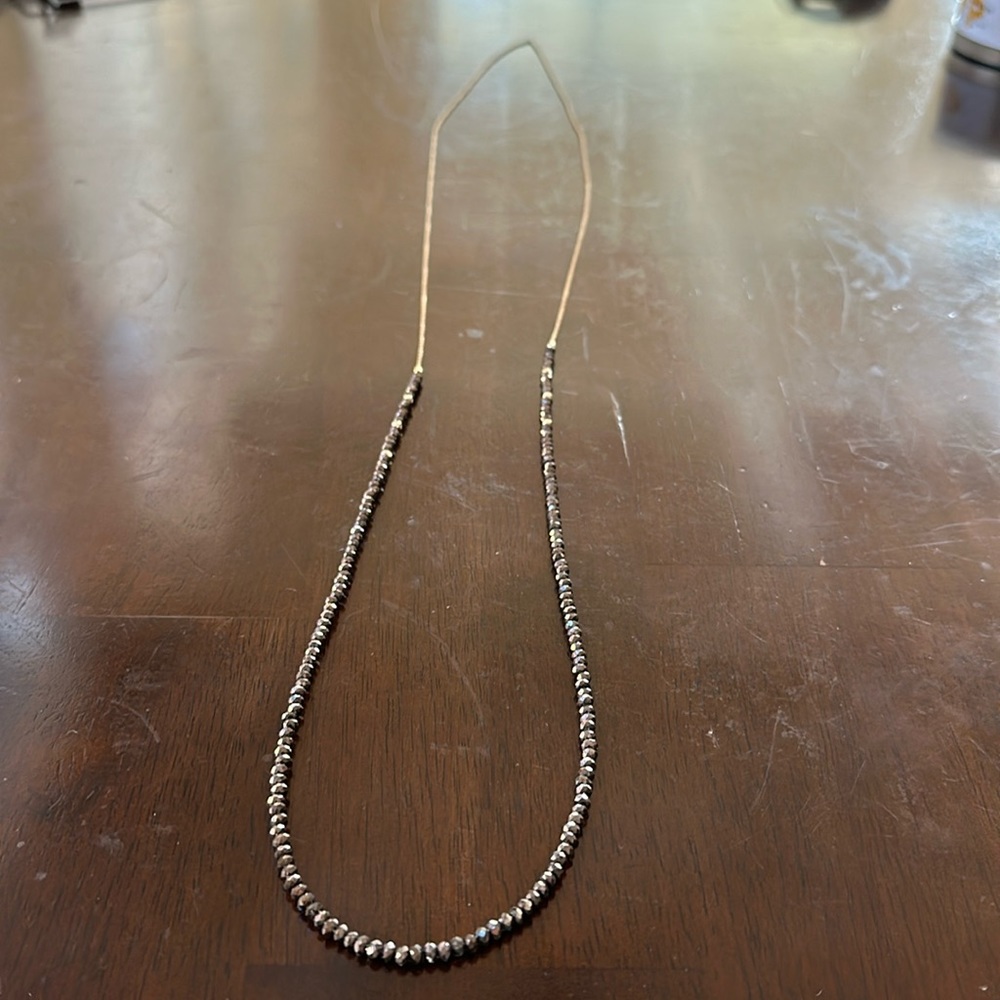 Extra long necklace